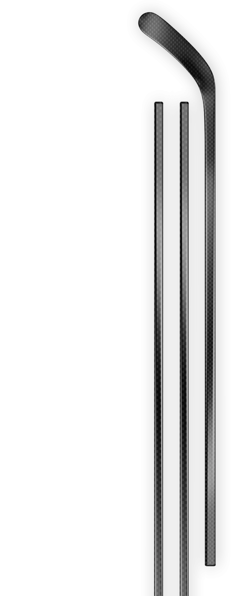 12K carbon fiber junior hockey stick.