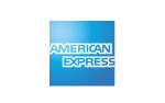 American Express payment method logo.