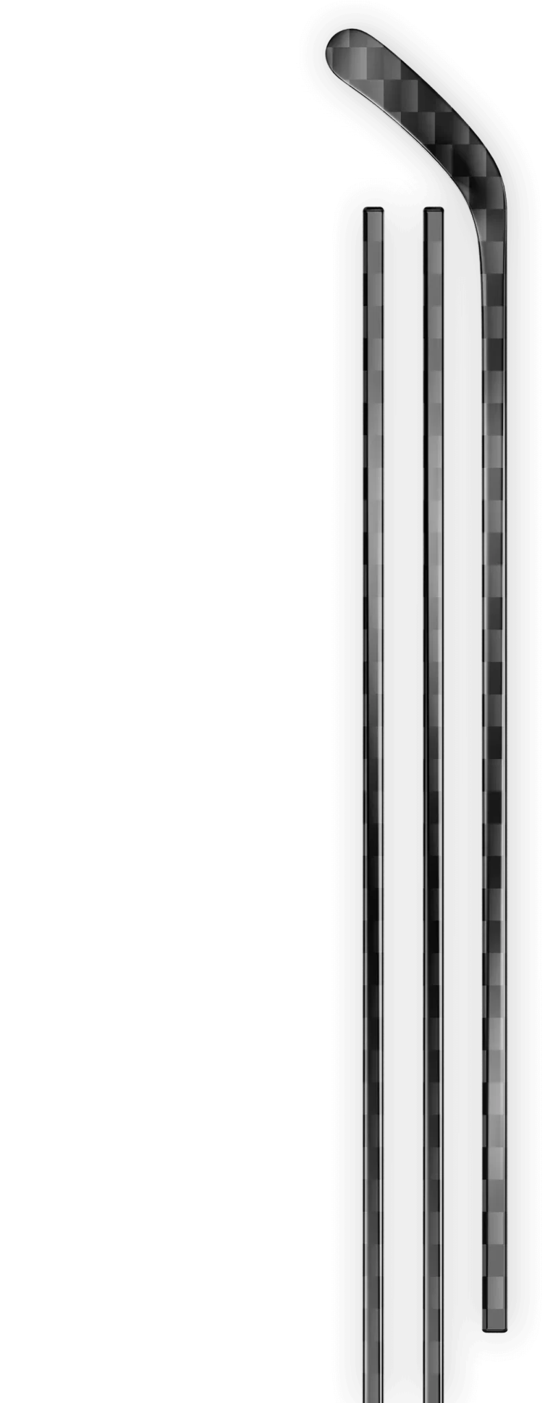 24K carbon fiber all black hockey stick