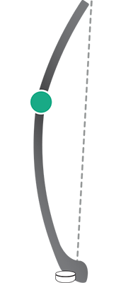 Hockey stick high kick diagram