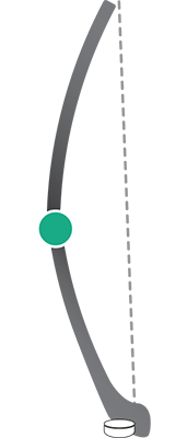 Hockey stick mid kick diagram