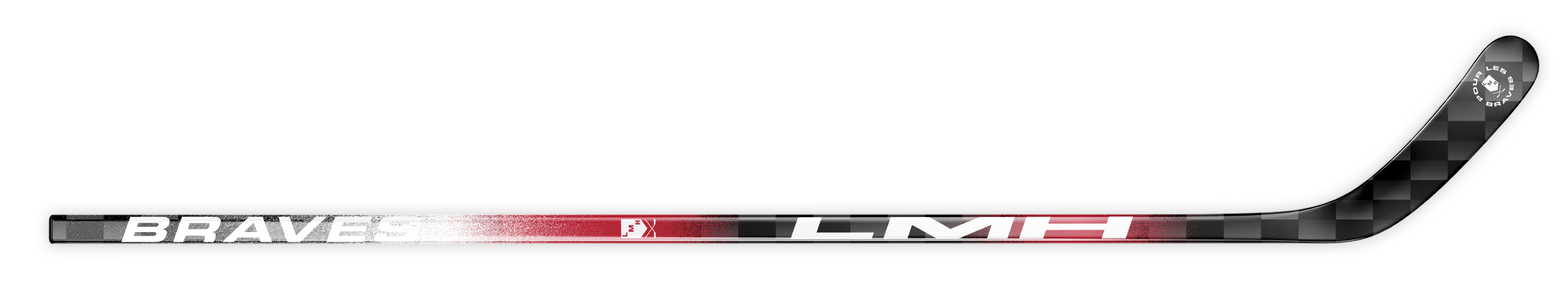 LMH Branded Custom Hockey Stick.